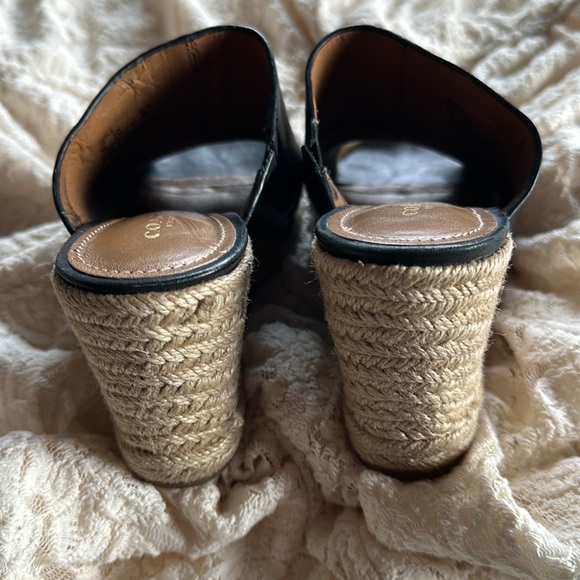 Coach size 6 leather wedges - Picture 4 of 6